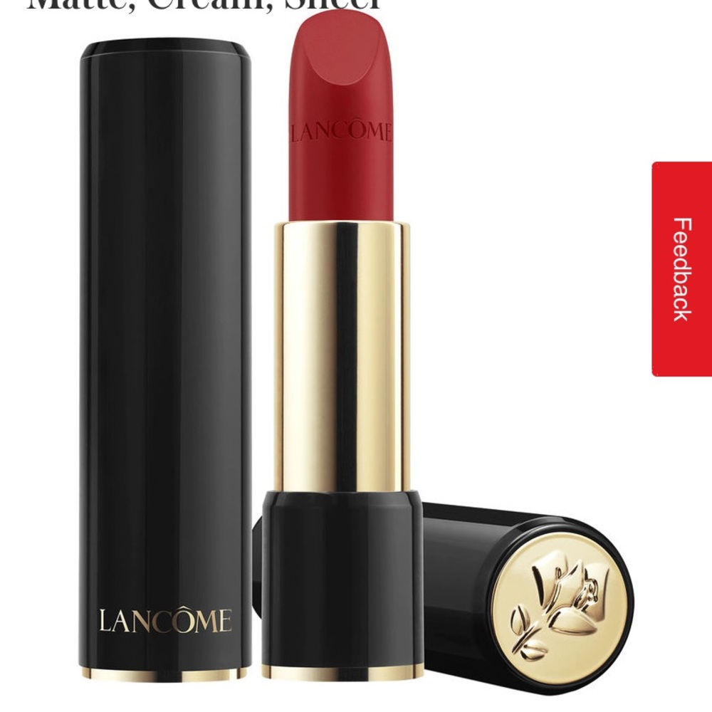 Lancôme l’absolu rouge Matte lipstick